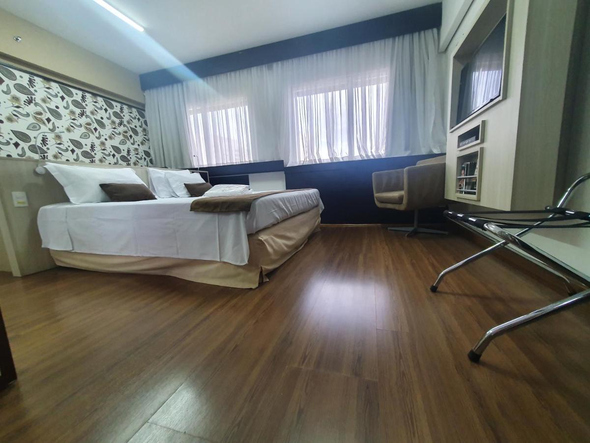 Lindo Flat Em Hotel 4 Estrelas Na Bela Vista São Paulo Eksteriør bilde